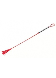 Красный латексный стек с лентами - 62 см. - Sitabella - купить с доставкой в Набережных Челнах