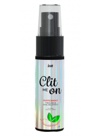 Клиторальный возбуждающий спрей Clit Me On Peppermint - 12 мл. - INTT - купить с доставкой в Набережных Челнах