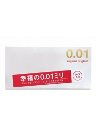 Ультратонкие презервативы Sagami Original 0.01 - 20 шт. - Sagami - купить с доставкой в Набережных Челнах