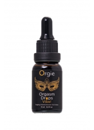 Возбуждающий гель для клитора ORGIE Orgasm Drops Vibe - 15 мл. - ORGIE - купить с доставкой в Набережных Челнах