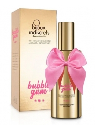 Гель с ароматом жвачки Bubblegum 2-in-1 Scented Silicone Massage And Intimate Gel - 100 мл. - Bijoux Indiscrets - купить с доставкой в Набережных Челнах