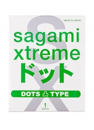 Презерватив Sagami Xtreme Type-E с точками - 1 шт. - Sagami - купить с доставкой в Набережных Челнах