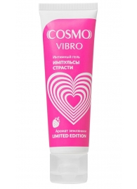 Возбуждающий гель на водно-силиконовой основе Cosmo Vibro с ароматом земляники - 50 гр. - Биоритм - купить с доставкой в Набережных Челнах