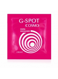 Стимулирующий интимный крем для женщин Cosmo G-spot - 2 гр. - Биоритм - купить с доставкой в Набережных Челнах