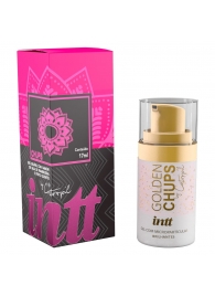 Возбуждающий гель Golden Chups с малиновым ароматом - 17 мл. - INTT - купить с доставкой в Набережных Челнах