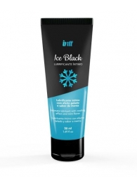 Лубрикант на водной основе Ice Black с ледяным эффектом - 50 мл. - INTT - купить с доставкой в Набережных Челнах