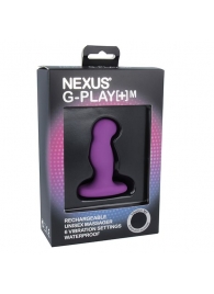Фиолетовая вибровтулка Nexus G-Play+ M - Nexus Range - в Набережных Челнах купить с доставкой