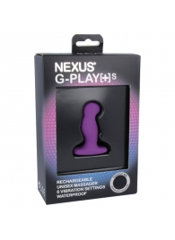 Фиолетовая вибровтулка Nexus G-Play+ S - Nexus Range - в Набережных Челнах купить с доставкой