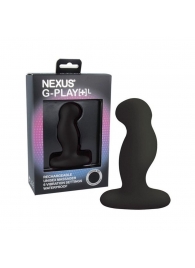 Черная вибровтулка Nexus G-Play+ L - Nexus Range - в Набережных Челнах купить с доставкой