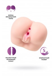 Реалистичный мастурбатор Paula с 2 любовными тоннелями - ToyFa - в Набережных Челнах купить с доставкой
