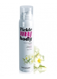 Массажная хрустящая пенка Tickle My Body Monoi с ароматом моной - 150 мл. - Love to Love - купить с доставкой в Набережных Челнах