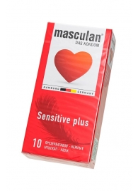Презервативы Masculan Sensitive plus - 10 шт. - Masculan - купить с доставкой в Набережных Челнах