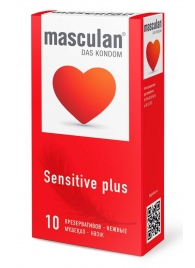 Презервативы Masculan Sensitive plus - 10 шт. - Masculan - купить с доставкой в Набережных Челнах