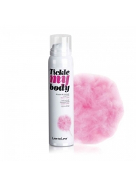 Массажная хрустящая пенка Tickle My Body Cotton Candy с ароматом сладкой ваты - 150 мл. - Love to Love - купить с доставкой в Набережных Челнах