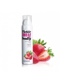 Массажная хрустящая пенка Tickle My Body Strawberry с ароматом клубники - 150 мл. - Love to Love - купить с доставкой в Набережных Челнах