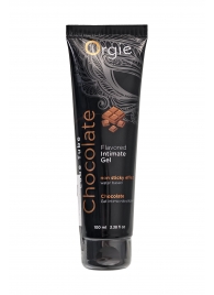 Интимный гель на водной основе Lube Tube Chocolate с шоколадным вкусом - 100 мл. - ORGIE - купить с доставкой в Набережных Челнах