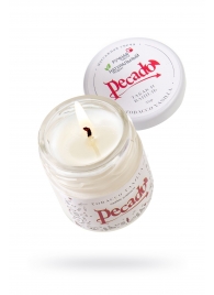 Массажная свеча Tobacco Vanilla - 35 мл. - Pecado - купить с доставкой в Набережных Челнах