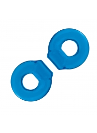 Комплект из двух колец для пениса 2-Pack Ultra-Stretch Stamina Endurance Ring - BlueLine - в Набережных Челнах купить с доставкой