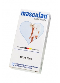Ультратонкие презервативы Masculan Ultra Fine с обильной смазкой - 10 шт. - Masculan - купить с доставкой в Набережных Челнах