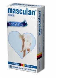 Ультратонкие презервативы Masculan Ultra Fine с обильной смазкой - 10 шт. - Masculan - купить с доставкой в Набережных Челнах