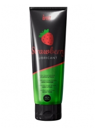 Смазка на водной основе с ароматом клубники Strawberry Lubricant - 100 мл. - INTT - купить с доставкой в Набережных Челнах