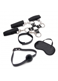 Набор для фиксации из 7 предметов Hogtie   Ball Gag Kit - Lux Fetish - купить с доставкой в Набережных Челнах