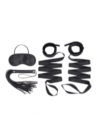 Эротический набор 4PC Bondage Bed Strap   Flogger Kit - Lux Fetish - купить с доставкой в Набережных Челнах