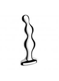 Стальной анальный фаллоимитатор для простаты Stainless Steel Anal Beads - 13 см. - b-Vibe - в Набережных Челнах купить с доставкой