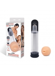 Автоматическая вакуумная помпа-мастурбатор Blowjob Auto Sucker Penis Enlarger Pump - Lux Fetish - в Набережных Челнах купить с доставкой
