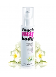 Силиконовый лубрикант 2-в-1 Touch My Body с ароматом моной - 100 мл. - Love to Love - купить с доставкой в Набережных Челнах