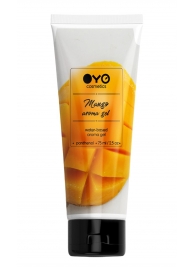 Лубрикант на водной основе OYO Aroma Gel Mango с ароматом манго - 75 мл. - OYO - купить с доставкой в Набережных Челнах