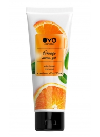 Лубрикант на водной основе OYO Aroma Gel Orange с ароматом апельсина - 75 мл. - OYO - купить с доставкой в Набережных Челнах
