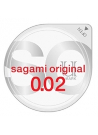 Ультратонкий презерватив Sagami Original - 1 шт. - Sagami - купить с доставкой в Набережных Челнах
