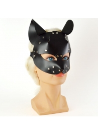 Черная кржаная маска Pussy - Sitabella - купить с доставкой в Набережных Челнах