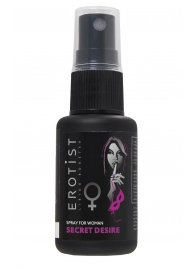 Возбуждающий спрей для женщин Erotist Secret Desire - 30 мл. - Erotist Libido Booster - купить с доставкой в Набережных Челнах