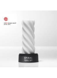 Белый 3D мастурбатор SPIRAL - Tenga - в Набережных Челнах купить с доставкой