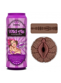 Коричневый мастурбатор-вагина Pleasure Brew Masturbator-Wild Ale в банке - Lovetoy - в Набережных Челнах купить с доставкой