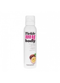 Массажная хрустящая пенка Tickle my body с ароматом маракуйи - 150 мл. - Love to Love - купить с доставкой в Набережных Челнах