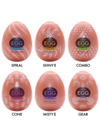 Набор из 6 мастурбаторов-яиц Tenga Egg Variety Pack V - Tenga - в Набережных Челнах купить с доставкой