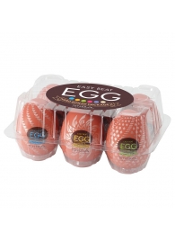 Набор из 6 мастурбаторов-яиц Tenga Egg Variety Pack V - Tenga - в Набережных Челнах купить с доставкой