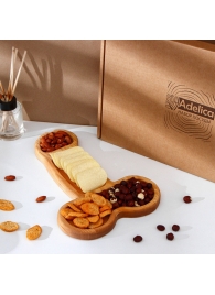 Деревянное блюдо для подачи в форме члена (32,5 х 20 х 1,7 см) - Сима-Ленд - купить с доставкой в Набережных Челнах