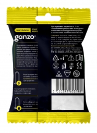 Ультратонкие презервативы Ganzo Ultra thin в мягкой упаковке - 3 шт. - Ganzo - купить с доставкой в Набережных Челнах
