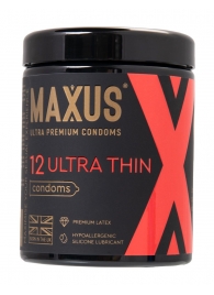 Ультратонкие презервативы MAXUS Ultra Thin - 12 шт. - Maxus - купить с доставкой в Набережных Челнах