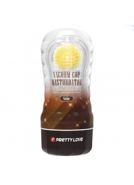 Прозрачный текстурированный мастурбатор Vacuum Cup Masturbator Stellar - Baile - в Набережных Челнах купить с доставкой