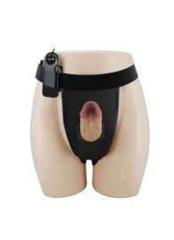 Полый вибрострапон на регулируемых трусиках Draven - 17,5 см. - Baile - купить с доставкой в Набережных Челнах