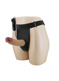 Полый вибрострапон на регулируемых трусиках Draven - 17,5 см. - Baile - купить с доставкой в Набережных Челнах