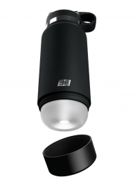 Черный мастурбатор в виде бутылки Fap Flask - Pipedream - в Набережных Челнах купить с доставкой