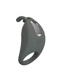 Серое эрекционное кольцо с вибрацией Master Ring - Baile - в Набережных Челнах купить с доставкой