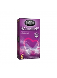 Презервативы с рёбрышками Domino Harmony - 6 шт. - Domino - купить с доставкой в Набережных Челнах