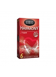 Гладкие презервативы Domino Harmony - 6 шт. - Domino - купить с доставкой в Набережных Челнах